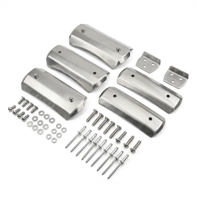 Stainless Steel Mounting Bracket Kit for Jeep Grand Wagoneer (1984 - 2025) - 1