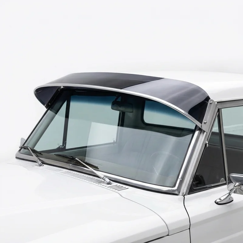 Tinted Acrylic Windscreen Sunvisor for Jeep J-100 (1970 - 1973) - 1