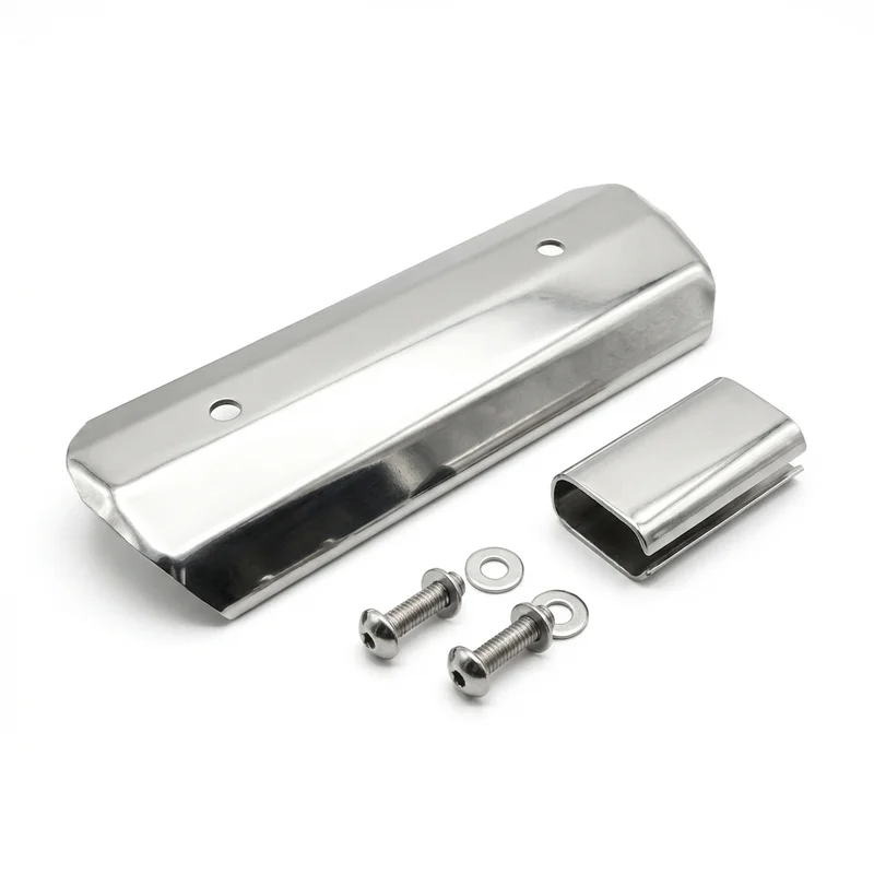 Stainless Steel Mounting Bracket Kit for Jeep J-2600 (1970 - 1973) - 1