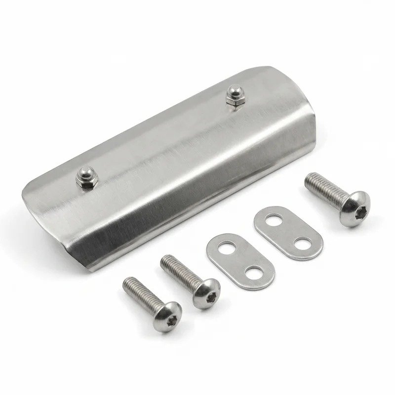 Stainless Steel Mounting Bracket Kit for Jeep J-3700 (1970 - 1970) - 1