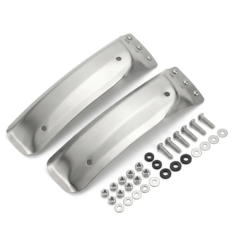 Stainless Steel Mounting Bracket Kit for Jeep Renegade Classic Sport Deck (2019 - 2020) - 1