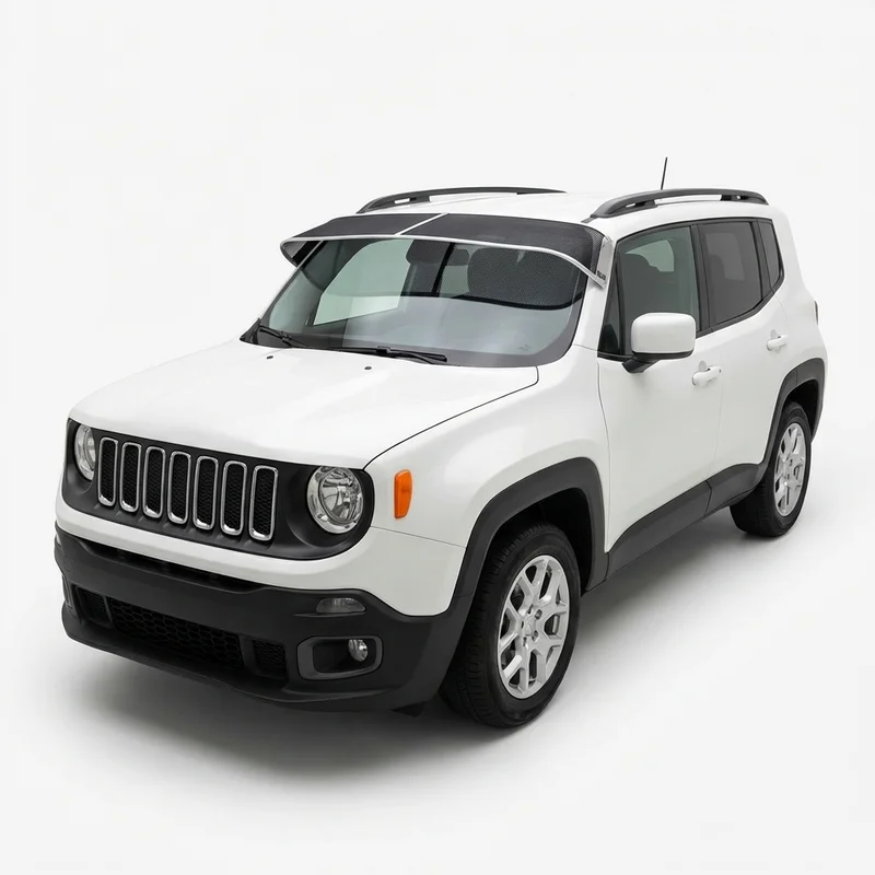 Premium Mesh Windscreen Sunvisor for Jeep Renegade Classic Sport Deck (2019 - 2020) - 1