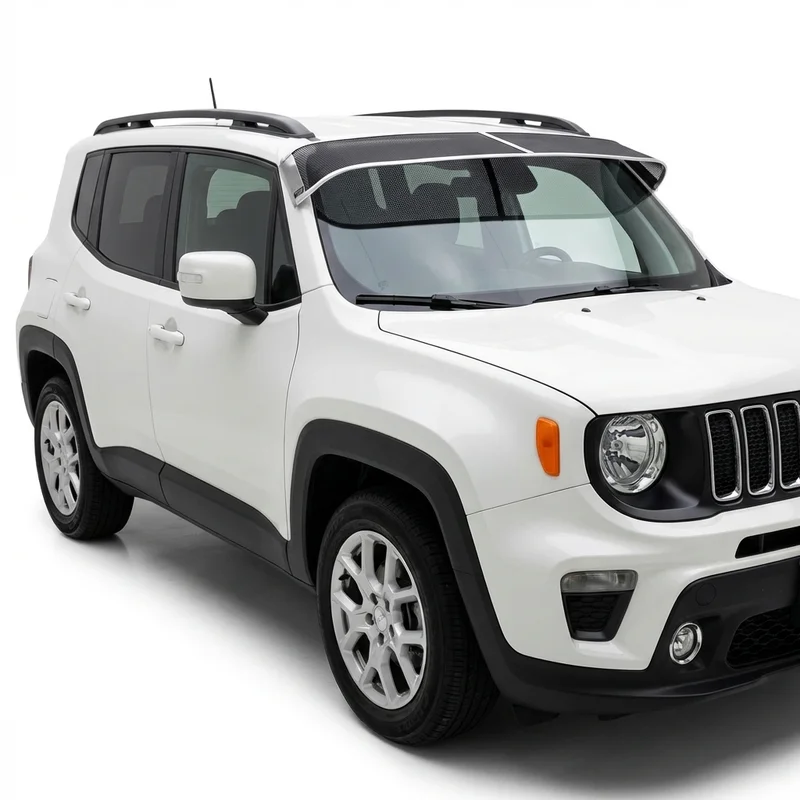 Premium Mesh Windscreen Sunvisor for Jeep Renegade Vienna (2019 - 2023) - 1