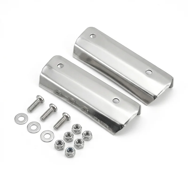 Stainless Steel Mounting Bracket Kit for Jeep Renegade Villagio (2019 - 2023) - 1