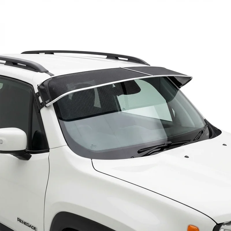 Premium Mesh Windscreen Sunvisor for Jeep Renegade Villagio (2019 - 2023) - 1