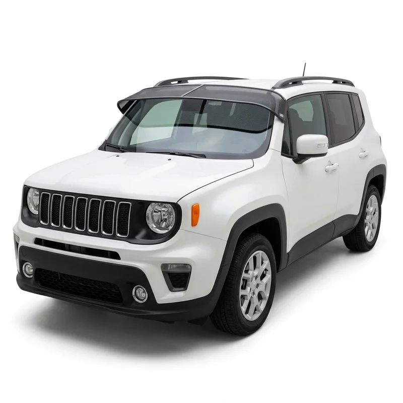 Premium Mesh Windscreen Sunvisor for Jeep Renegade XL (2019 - 2022) - 1
