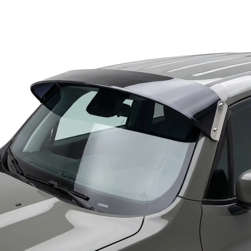 Tinted Acrylic Windscreen Sunvisor for Jeep Renegade XL (2019 - 2022) - 1