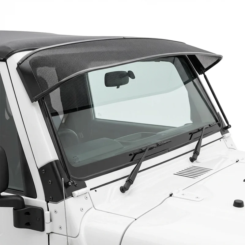 Premium Mesh Windscreen Sunvisor for Jeep TJ (1997 - 2006) - 1