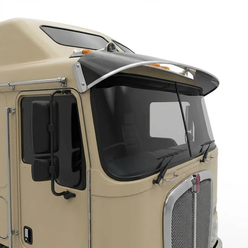 Tinted Acrylic Windscreen Sunvisor for Kenworth K200 (1993 - 1993) - 1