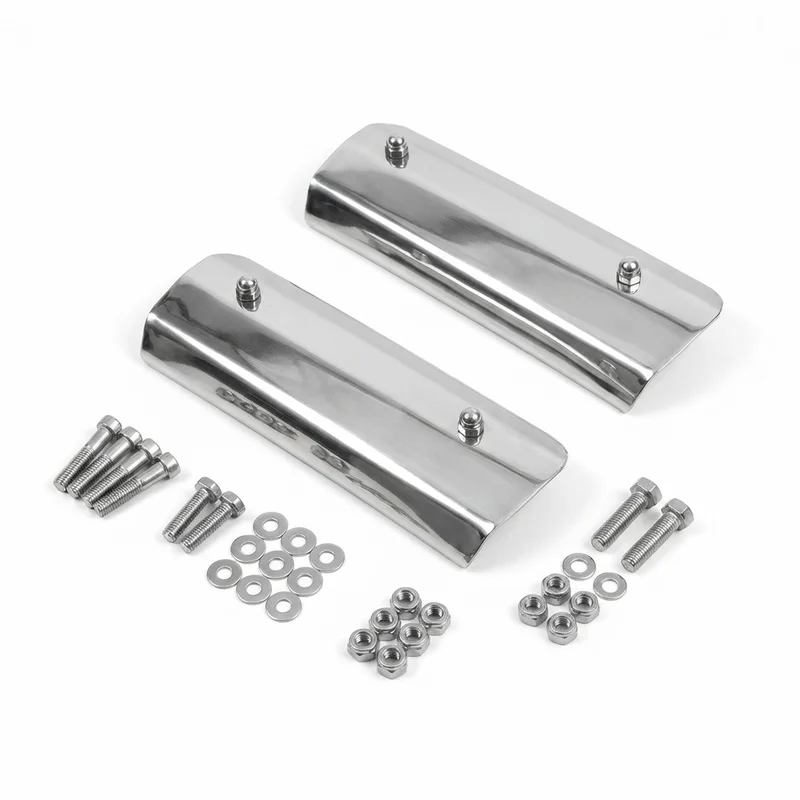 Stainless Steel Mounting Bracket Kit for Kenworth K270 (2013 - 2024) - 1