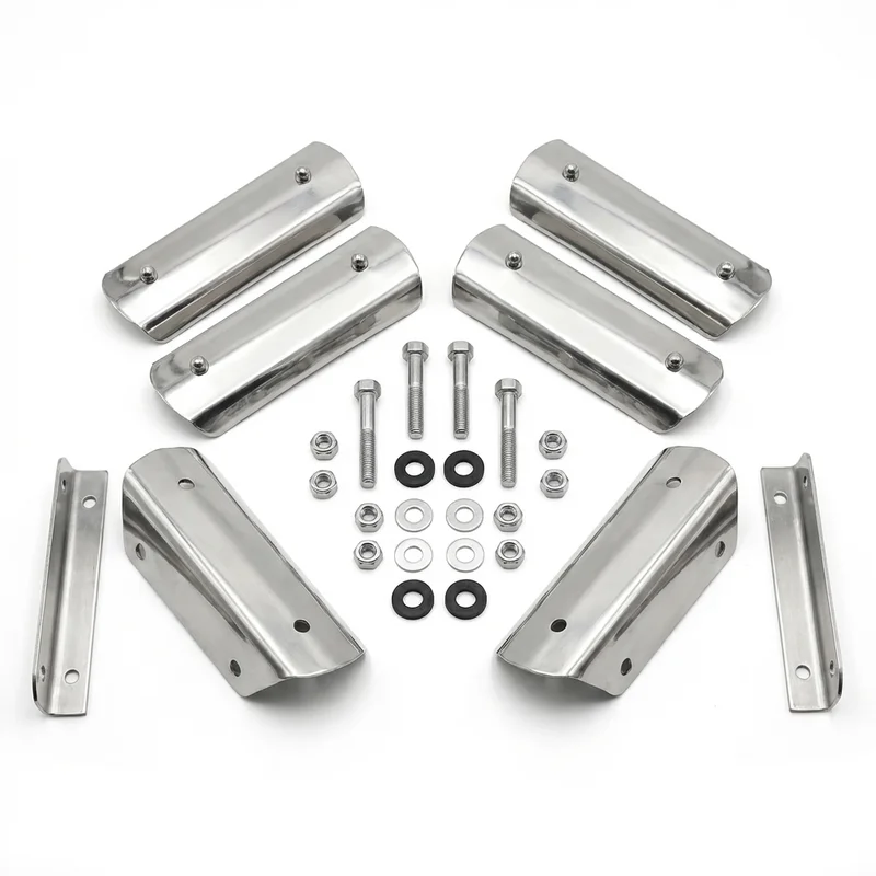 Stainless Steel Mounting Bracket Kit for Kenworth K370 (2013 - 2024) - 1