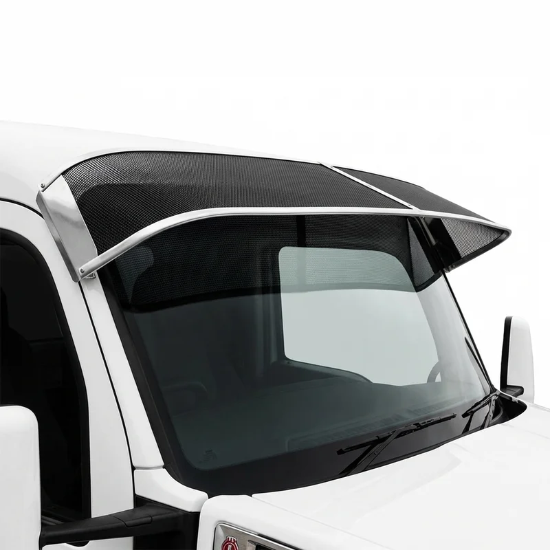 Premium Mesh Windscreen Sunvisor for Kenworth KW55 (2019 - 2020) - 1