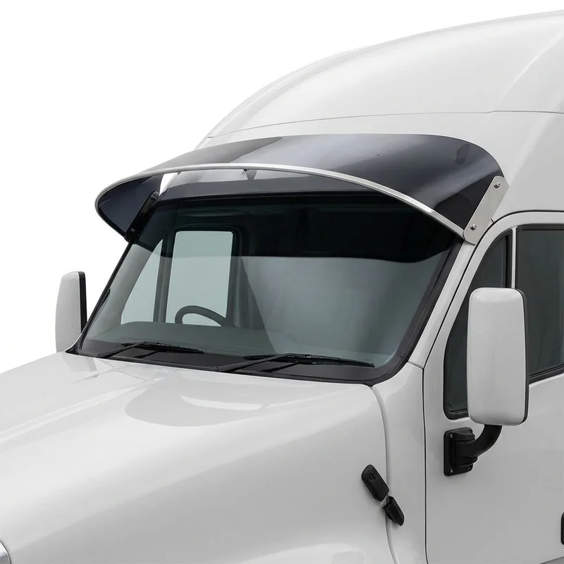 Tinted Acrylic Windscreen Sunvisor for Kenworth T2000 (1997 - 2011) - 1