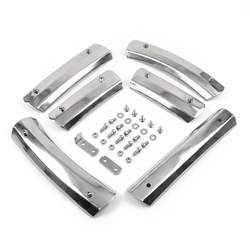 Stainless Steel Mounting Bracket Kit for Kenworth T270 (2008 - 2021) - 1