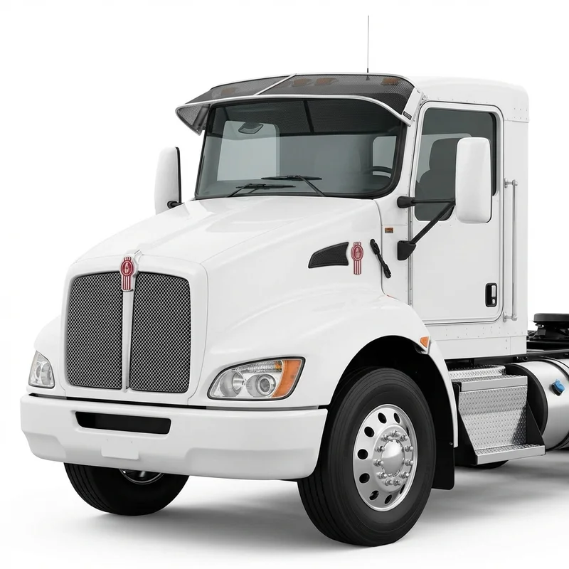 Premium Mesh Windscreen Sunvisor for Kenworth T300 (2007 - 2008) - 1