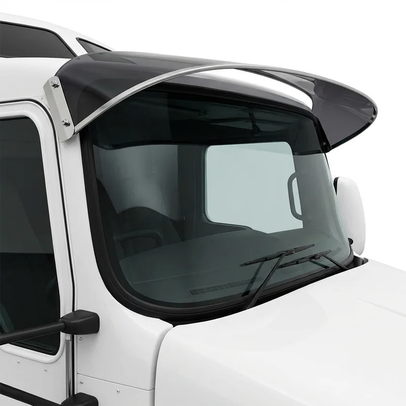 Tinted Acrylic Windscreen Sunvisor for Kenworth T600A (2007 - 2008) - 1