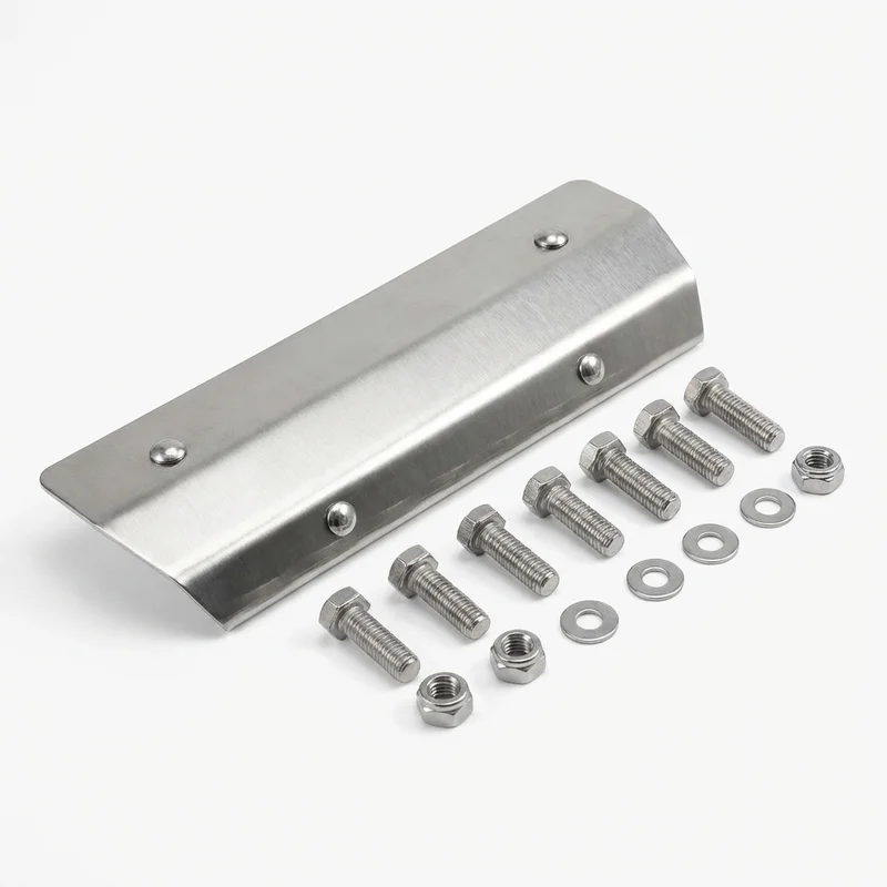 Stainless Steel Mounting Bracket Kit for Kenworth T880 (2014 - 2021) - 1