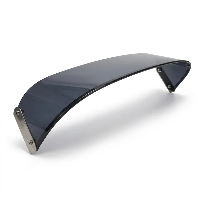 Tinted Acrylic Windscreen Sunvisor for Kenworth W900 (2007 - 2020) - 1