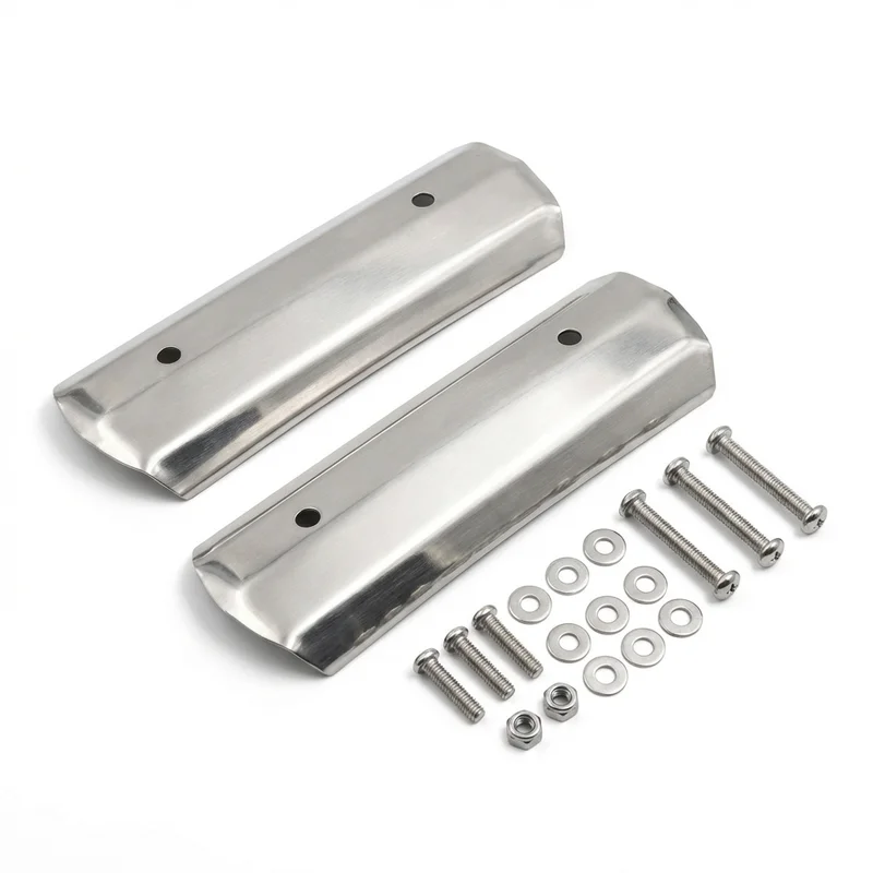 Stainless Steel Mounting Bracket Kit for Kenworth W990 (2019 - 2020) - 1