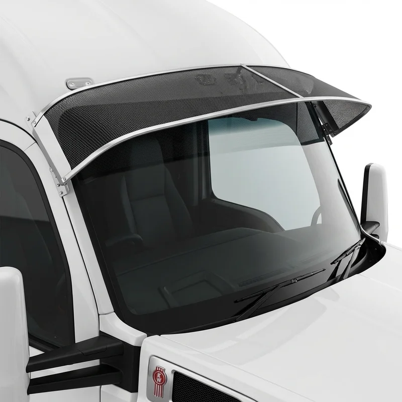 Premium Mesh Windscreen Sunvisor for Kenworth W990 (2019 - 2020) - 1
