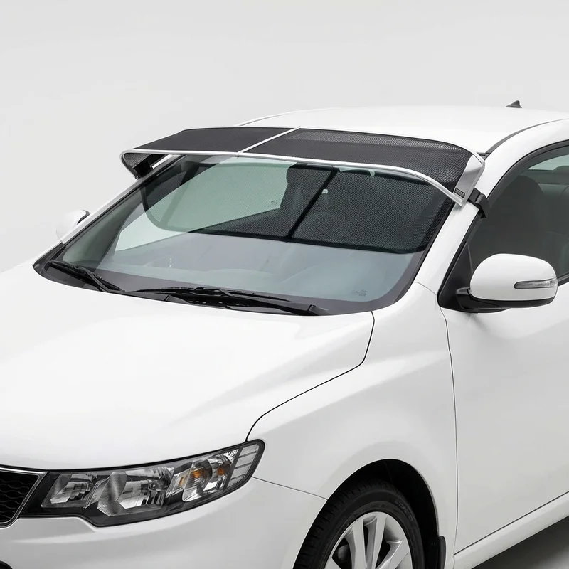 Premium Mesh Windscreen Sunvisor for Kia Forte Koup (2010 - 2017) - 1