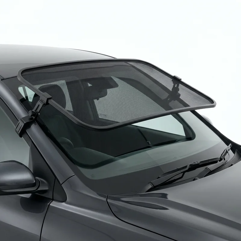 Premium Mesh Windscreen Sunvisor for Kia Rio (2001 - 2023) - 1