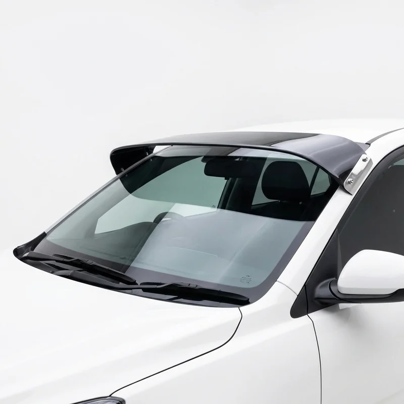 Tinted Acrylic Windscreen Sunvisor for Kia Rio (2001 - 2023) - 1