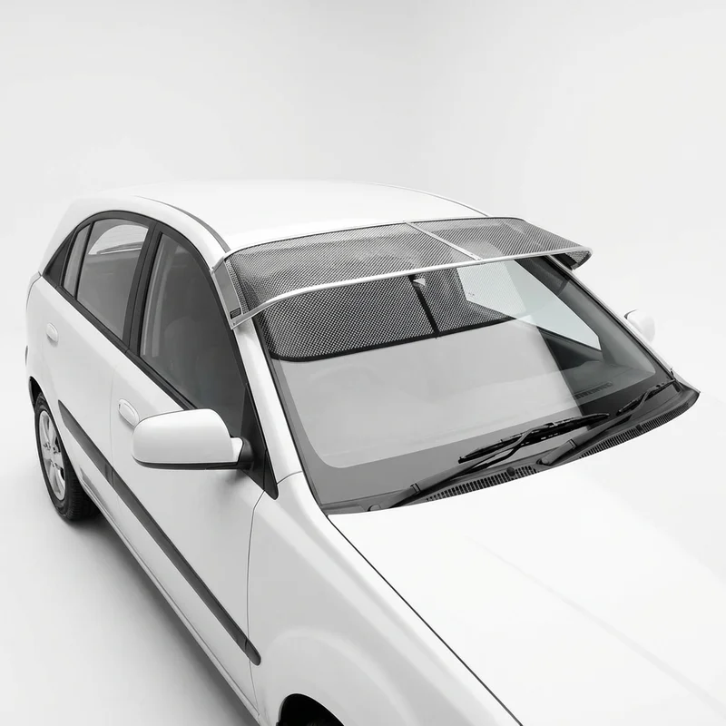 Premium Mesh Windscreen Sunvisor for Kia Rio5 (2006 - 2011) - 1