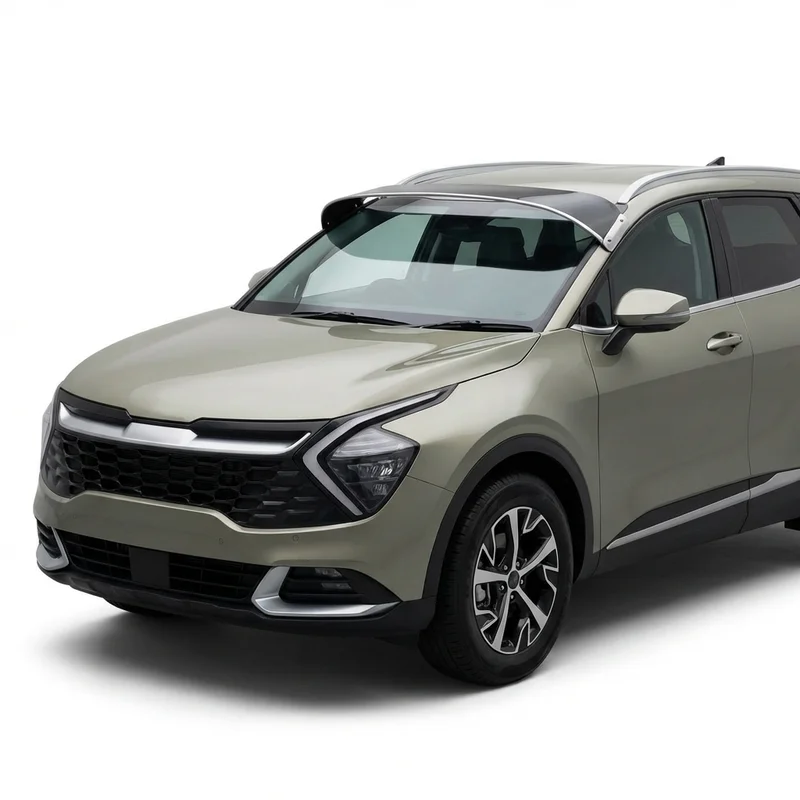 Tinted Acrylic Windscreen Sunvisor for Kia Sportage (1995 - 2025) - 1