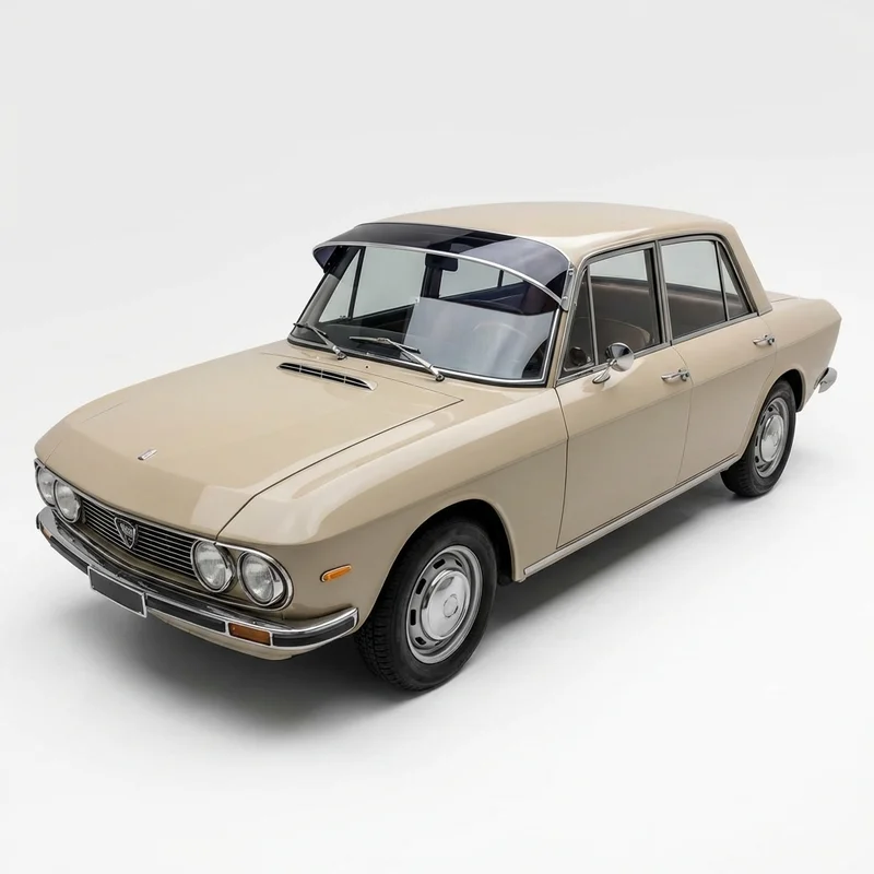 Tinted Acrylic Windscreen Sunvisor for Lancia Fulvia (1963 - 1974) - 1