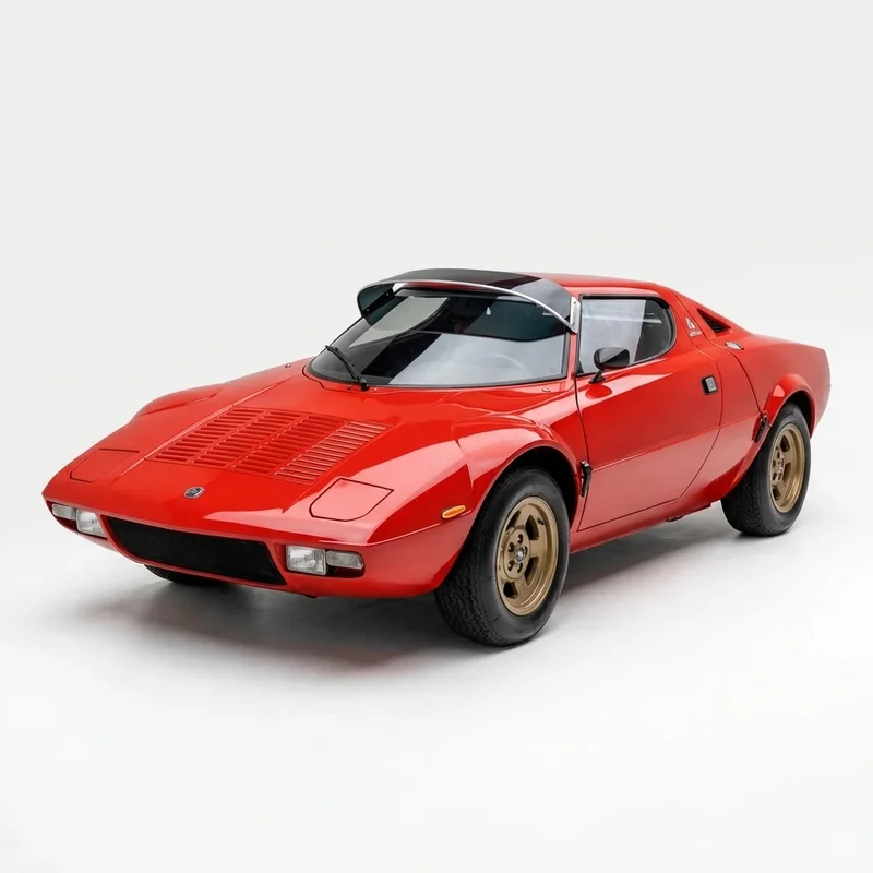 Tinted Acrylic Windscreen Sunvisor for Lancia Stratos (1974 - 1974) - 1