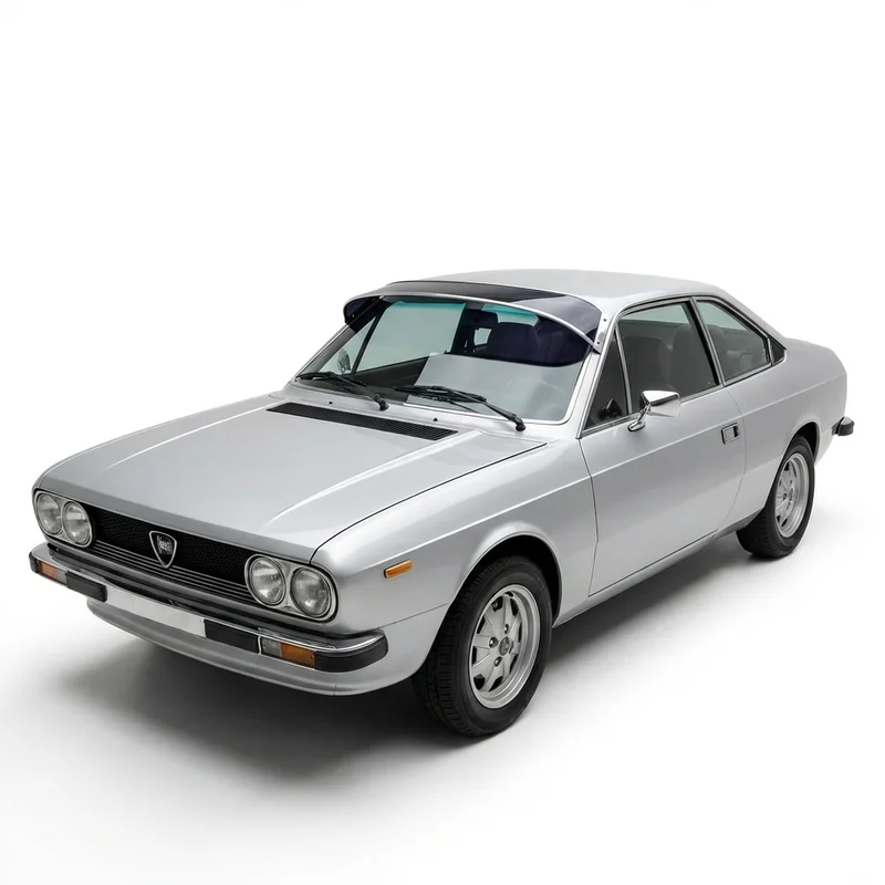 Tinted Acrylic Windscreen Sunvisor for Lancia Zagato (1979 - 1982) - 1