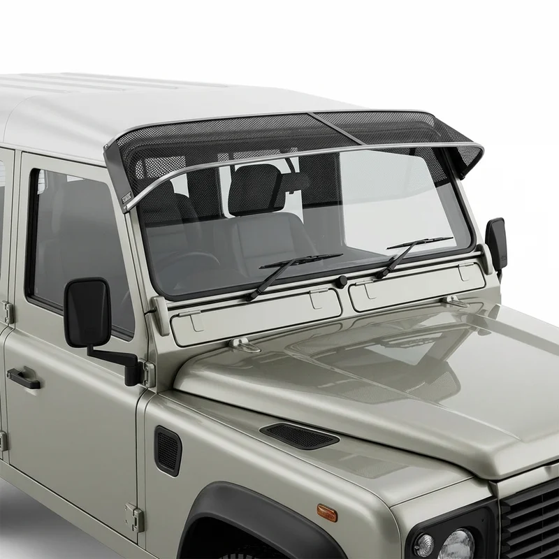 Premium Mesh Windscreen Sunvisor for Land Rover Defender 110 (1993 - 2024) - 1