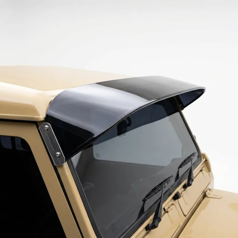 Tinted Acrylic Windscreen Sunvisor for Land Rover Defender 110 (1993 - 2024) - 1