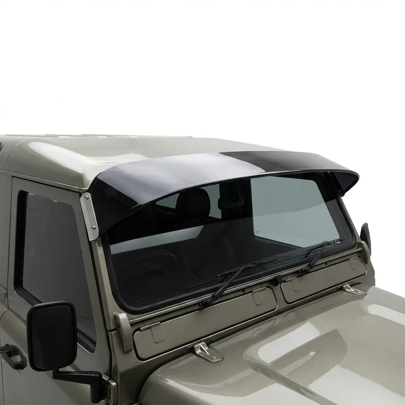 Tinted Acrylic Windscreen Sunvisor for Land Rover Defender 90 (1994 - 2024) - 1