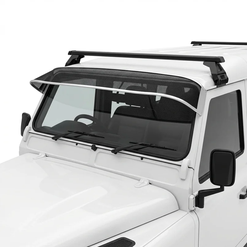 Premium Mesh Windscreen Sunvisor for Land Rover Defender (2011 - 2015) - 1
