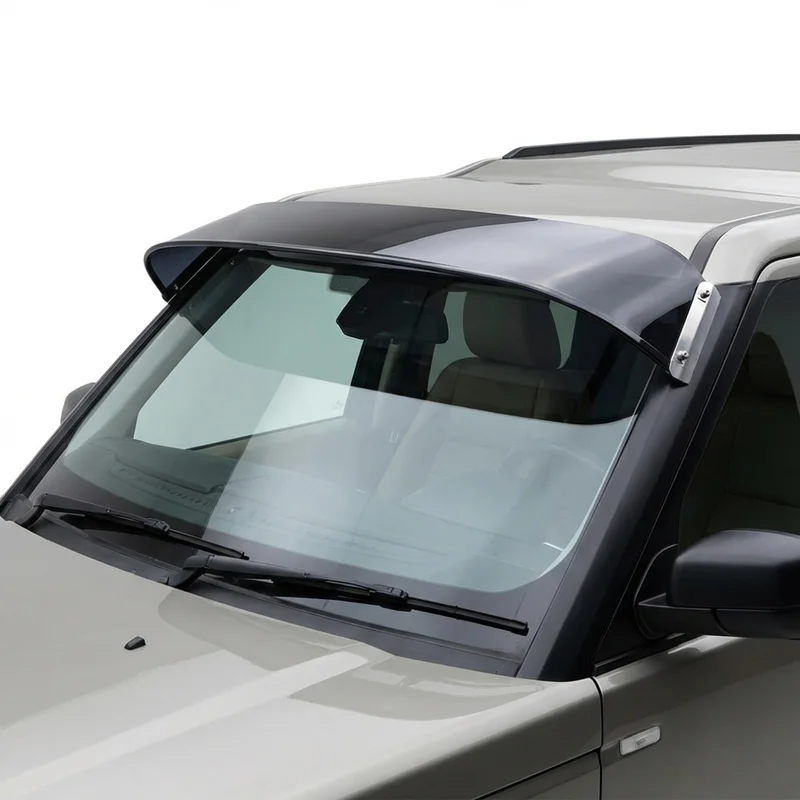 Tinted Acrylic Windscreen Sunvisor for Land Rover LR3 (2005 - 2009) - 1