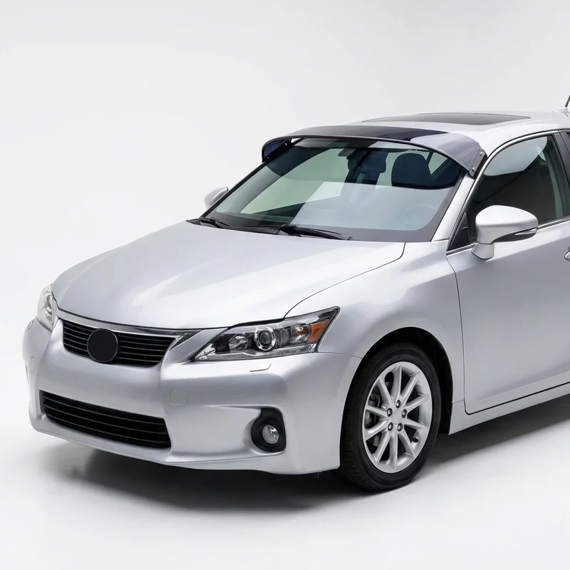 Tinted Acrylic Windscreen Sunvisor for Lexus CT200h (2011 - 2017) - 1