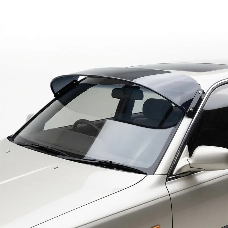 Tinted Acrylic Windscreen Sunvisor for Lexus ES250 (1990 - 2025) - 1