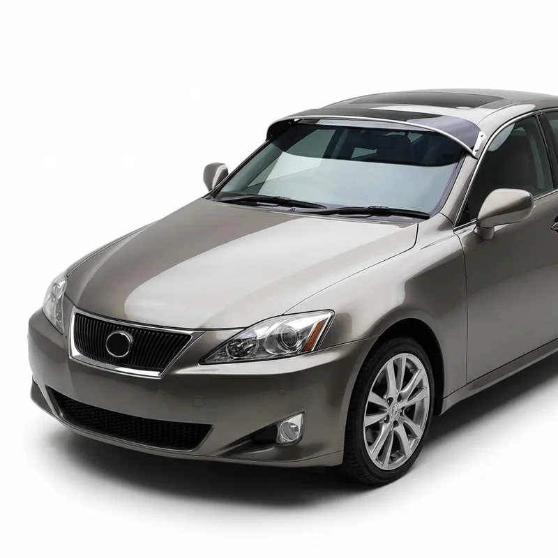 Tinted Acrylic Windscreen Sunvisor for Lexus IS250 (2006 - 2015) - 1