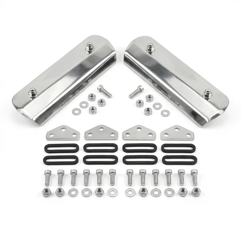 Stainless Steel Mounting Bracket Kit for Lexus LC500h (2018 - 2024) - 1