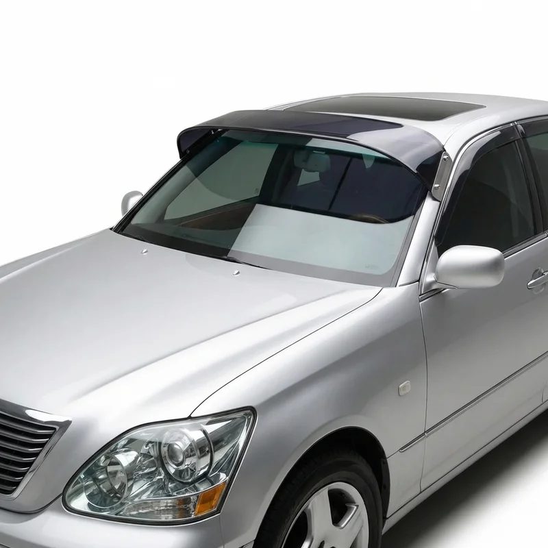 Tinted Acrylic Windscreen Sunvisor for Lexus LS430 (2001 - 2006) - 1
