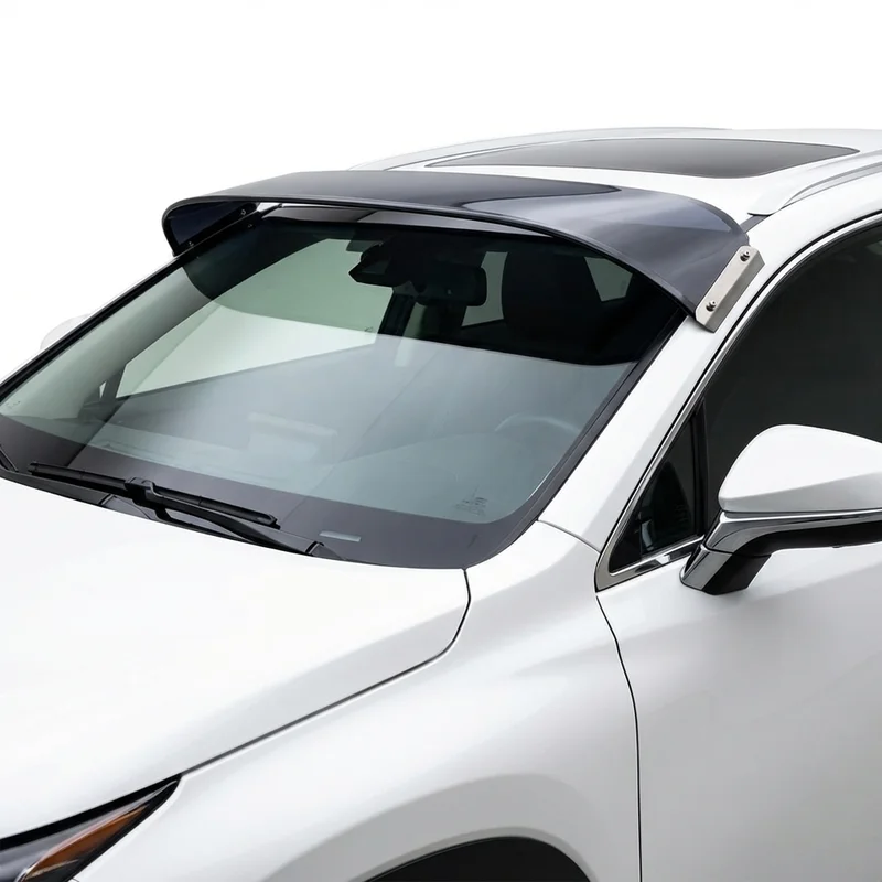 Tinted Acrylic Windscreen Sunvisor for Lexus NX300h (2015 - 2021) - 1