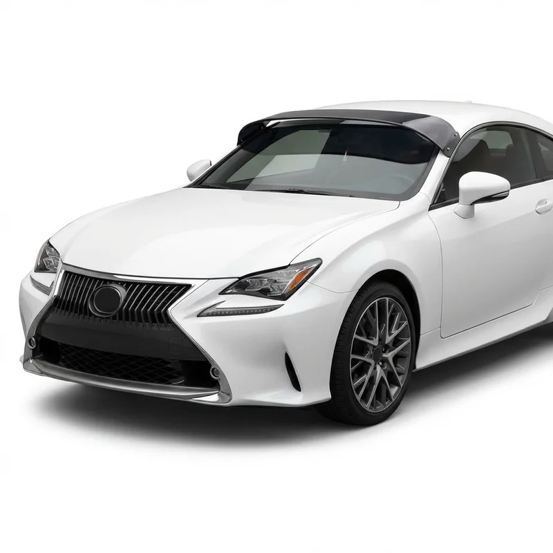Tinted Acrylic Windscreen Sunvisor for Lexus RC350 (2015 - 2025) - 1
