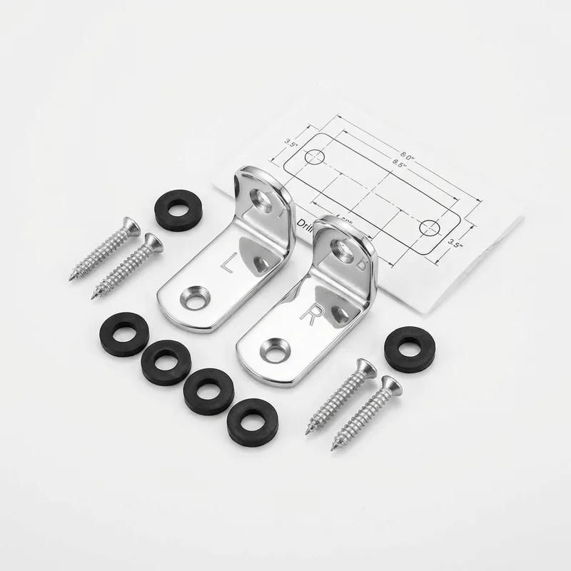 Stainless Steel Mounting Bracket Kit for Lexus RX330 (2004 - 2006) - 1