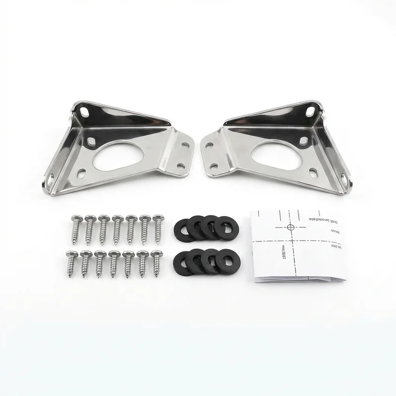 Stainless Steel Mounting Bracket Kit for Lexus RX350 (2007 - 2025) - 1