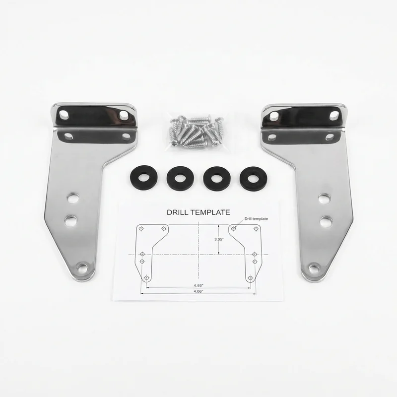 Stainless Steel Mounting Bracket Kit for Lexus RX400h (2006 - 2008) - 1