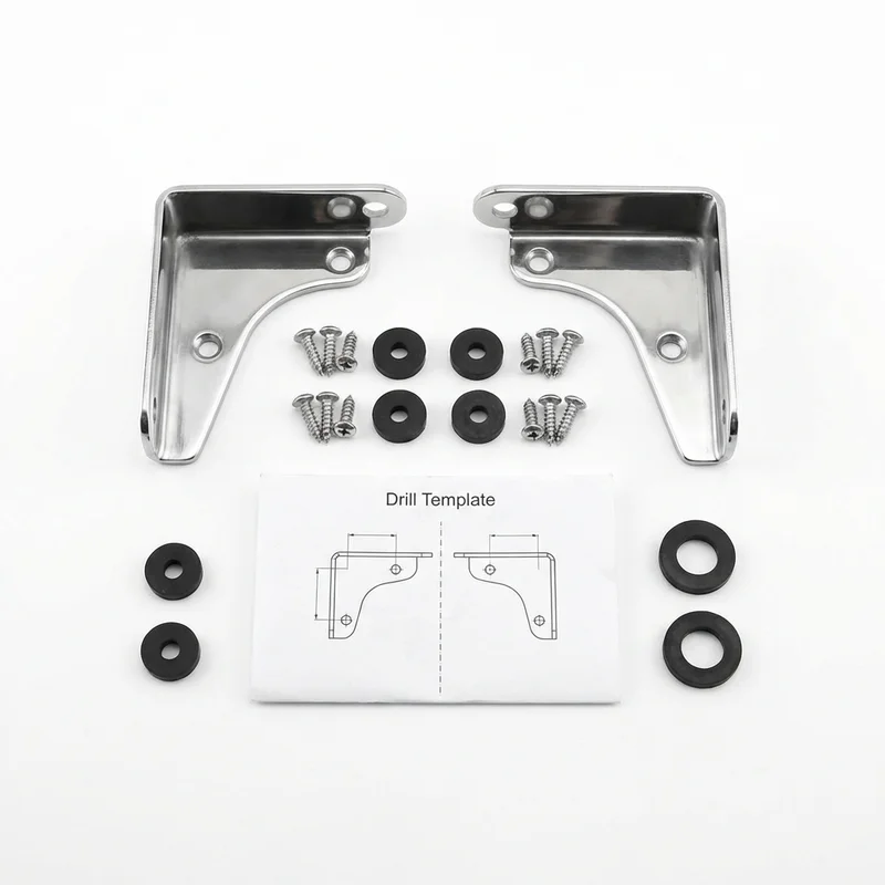 Stainless Steel Mounting Bracket Kit for Lexus RX450hL (2018 - 2022) - 1