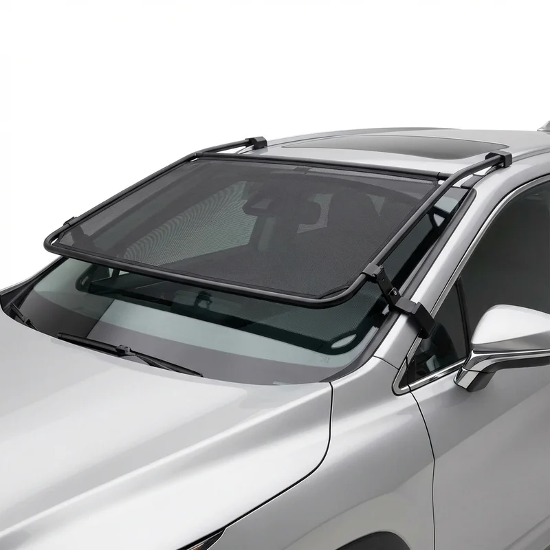 Premium Mesh Windscreen Sunvisor for Lexus RX450hL (2018 - 2022) - 1