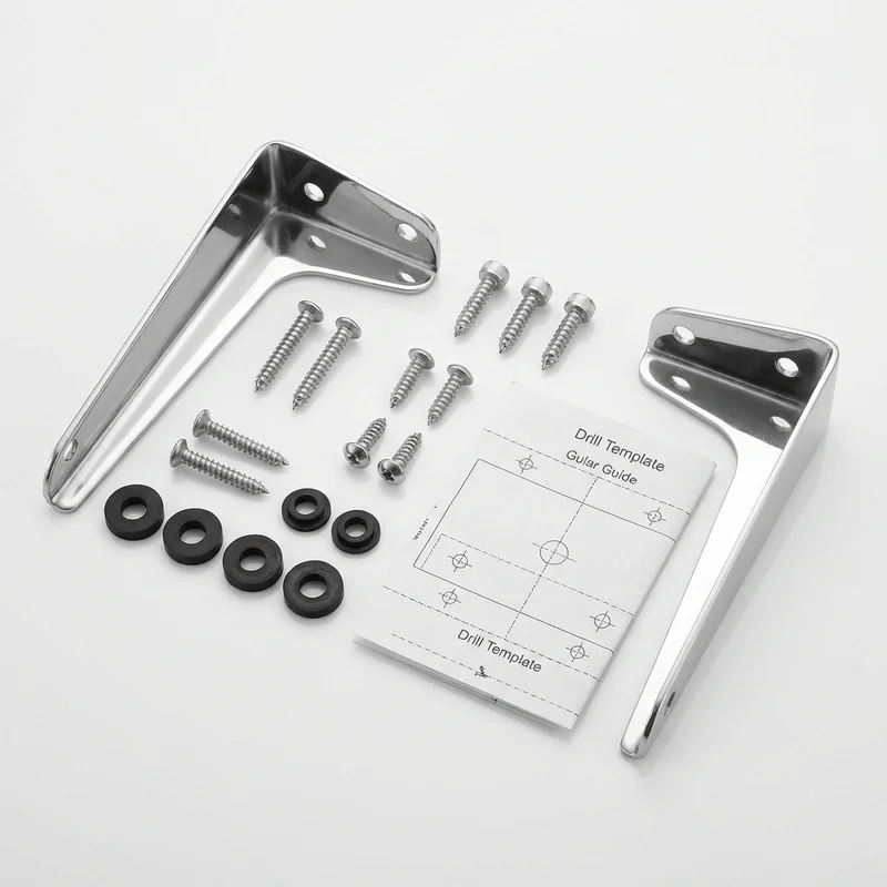 Stainless Steel Mounting Bracket Kit for Lexus RX500h (2023 - 2025) - 1